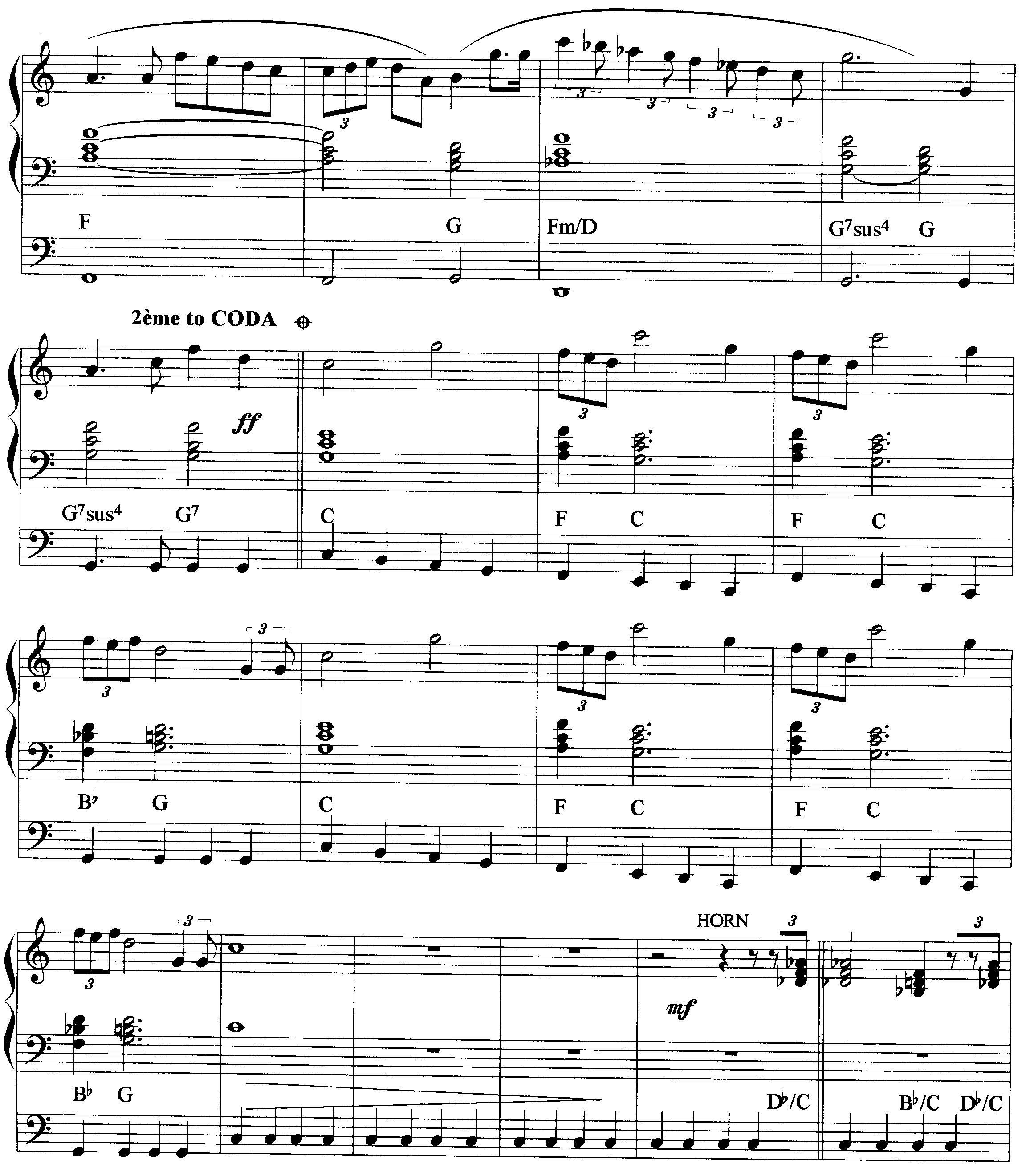 Sheet Music And Scores